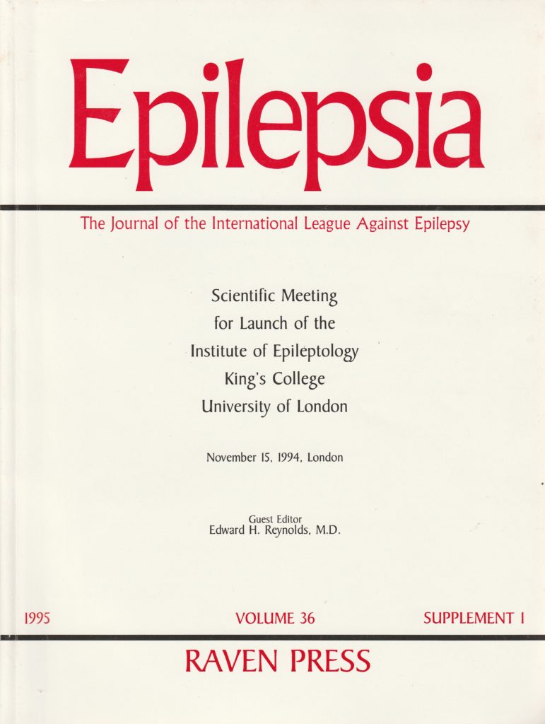 Epilepsia-KingsCollegeInstituteofEpileptologyLaunch cover image