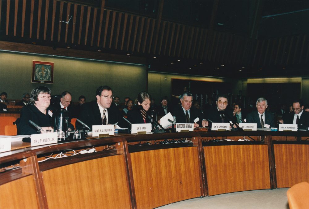 Image of Launch of the second phase of the ILAE/IBE/WHO Global Campaign against Epilepsy, Geneva February 2001